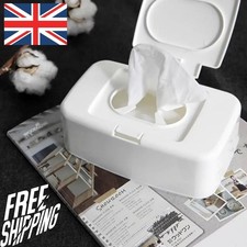Wet Tissue Box Wipes Dispenser Portable Wipes Napkin Storage Box Holder Containe