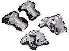 Tris Protezioni Skate E10 per Sicurezza e Comfort Sport su Ruote Bodyline