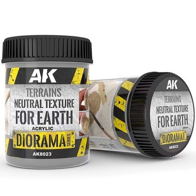 AK Diorama: Terrains Neutral Texture - 250ml (Acryl)