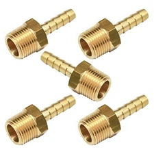 Durable Brass Coupler  Hose Adapter -40°F to 160°F Temperature Range Brand New