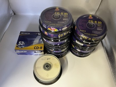 CD-R80 Konvolut Memorex x10 Bulk Pac x24 Generic Brand X85 Discs (insgesamt 119 CDs
