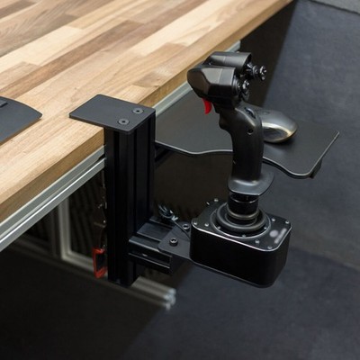 Mouse Keyboard Tray Metal Mount Stand Bracket for THRUSTMASTER Hotas X56 VKB