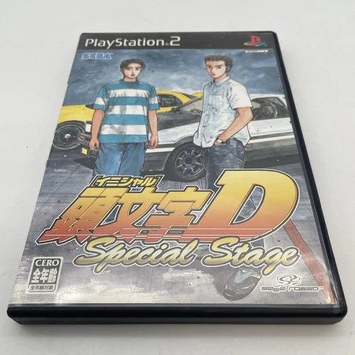 PS2 Initial D Special Stage PlayStation 2 SEGA GAMES Japan Import