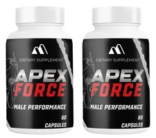(2 Pack) Apex Force Men Pills, ApexForce Male Health Support Formula Capsules