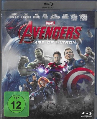 Avengers Age of Ultron Blu-Ray Chris Evans Robert Downey Jr. Chris Hemsworth
