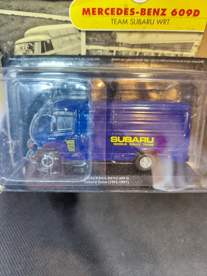 RALLY ASSISTANCE-MERCEDES-BENZ 609D-TEAM SUBARU WRT 1997- CENTAURIA 1/43 NUOVO - Immagine 2 di 2