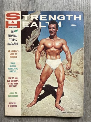 STRENGTH & HEALTH Magazine GABLE BOUDREAUX + POLISH C&J TECH JUN 1966 VO 34 NO 6