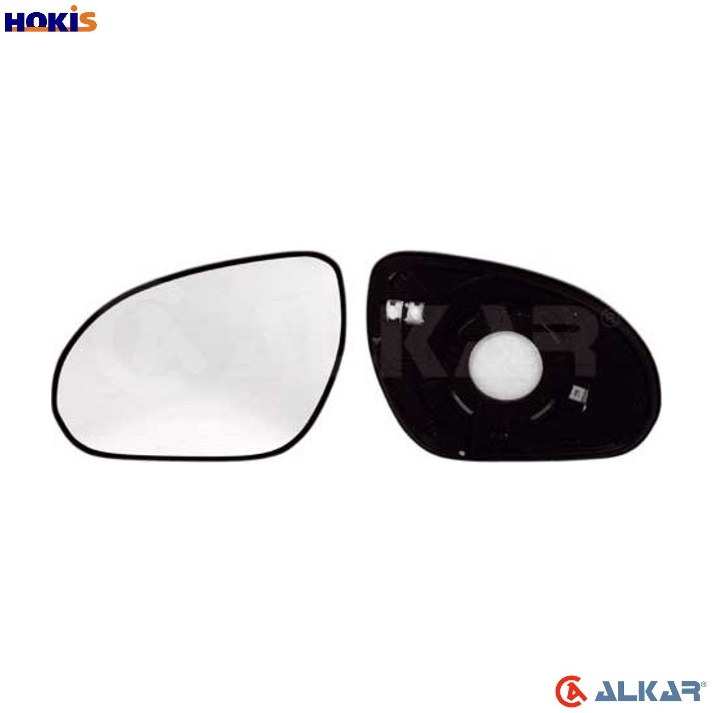 Left BLIC 6102-24-2002741P Mirror Glass, exterior mirror for VOLVO - Image 8
