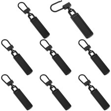 8PCS Zipper Pull Replacement Small Holes Detachable Tabs Repair Set