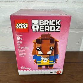 LEGO BRICKHEADZ: Belle (41595) & Beast (41596) BRAND NEW-SEALED