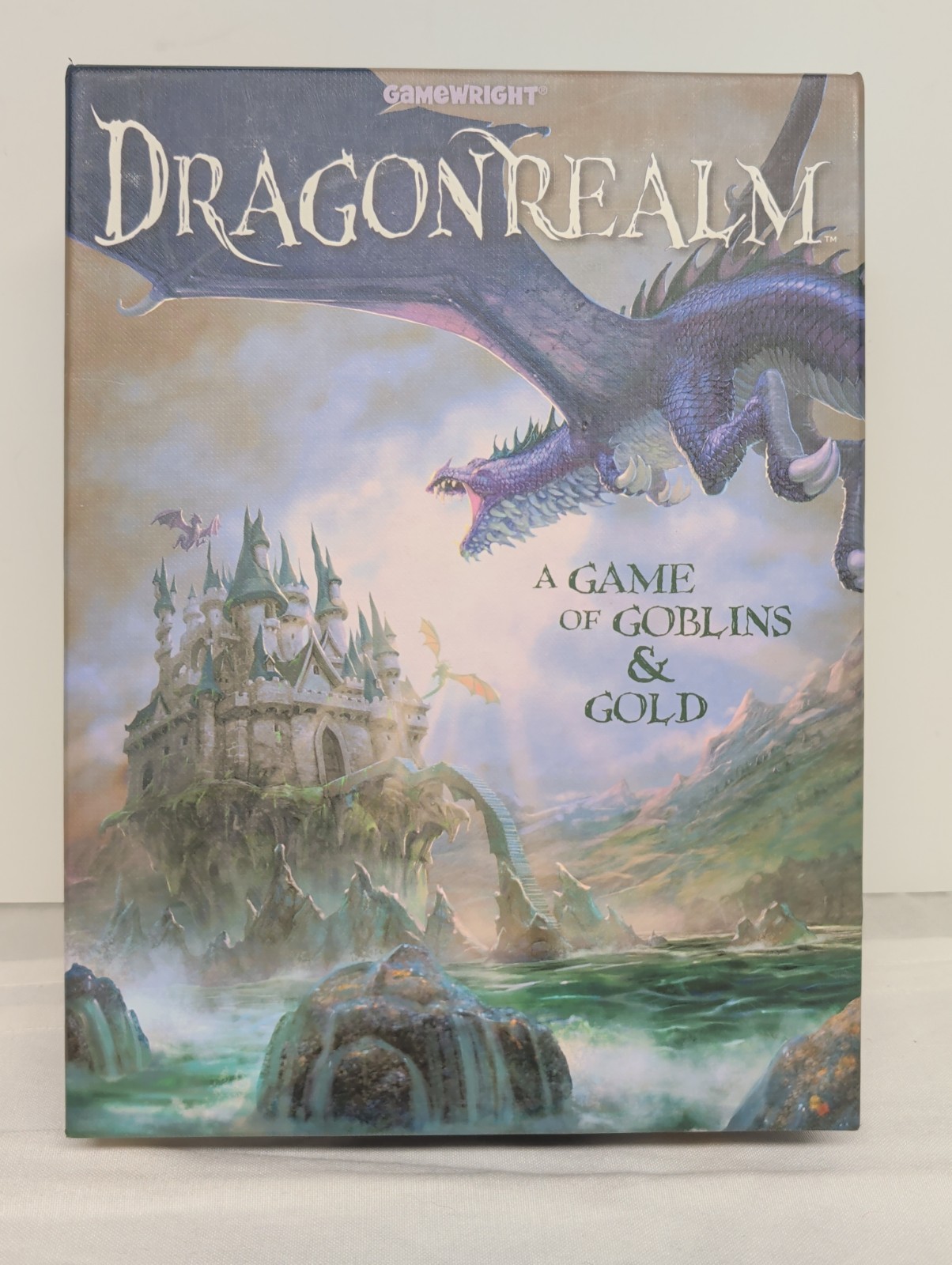 Dragonrealm Board Game Gamewright Goblins Gold Fantasy Family Dice Complete 🔥