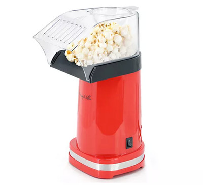 MegaChef Hot Air Popcorn Maker Popper Oil Free Healthy Home Kitchen