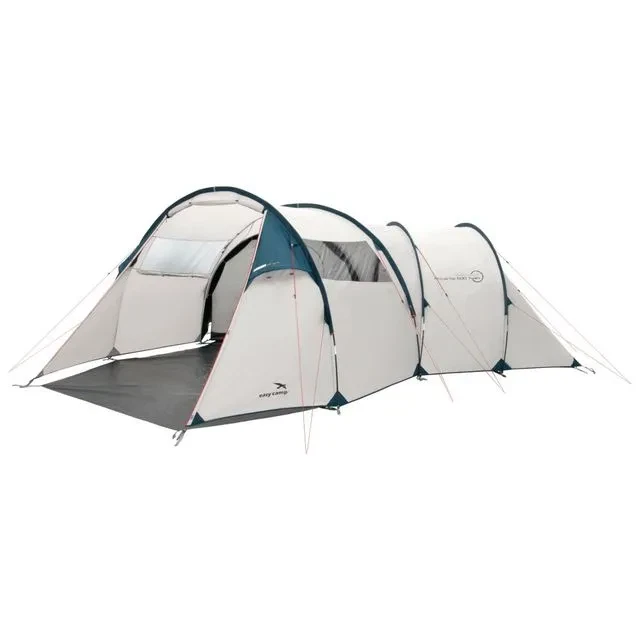 Easy Camp Alicante Twin 600 Tunnel Tent Camping Hiking Large Family Festival - Image 2 of 4