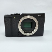 Fujifilm Fuji X-M1 Digital Camera 16.3MP Black Body Only