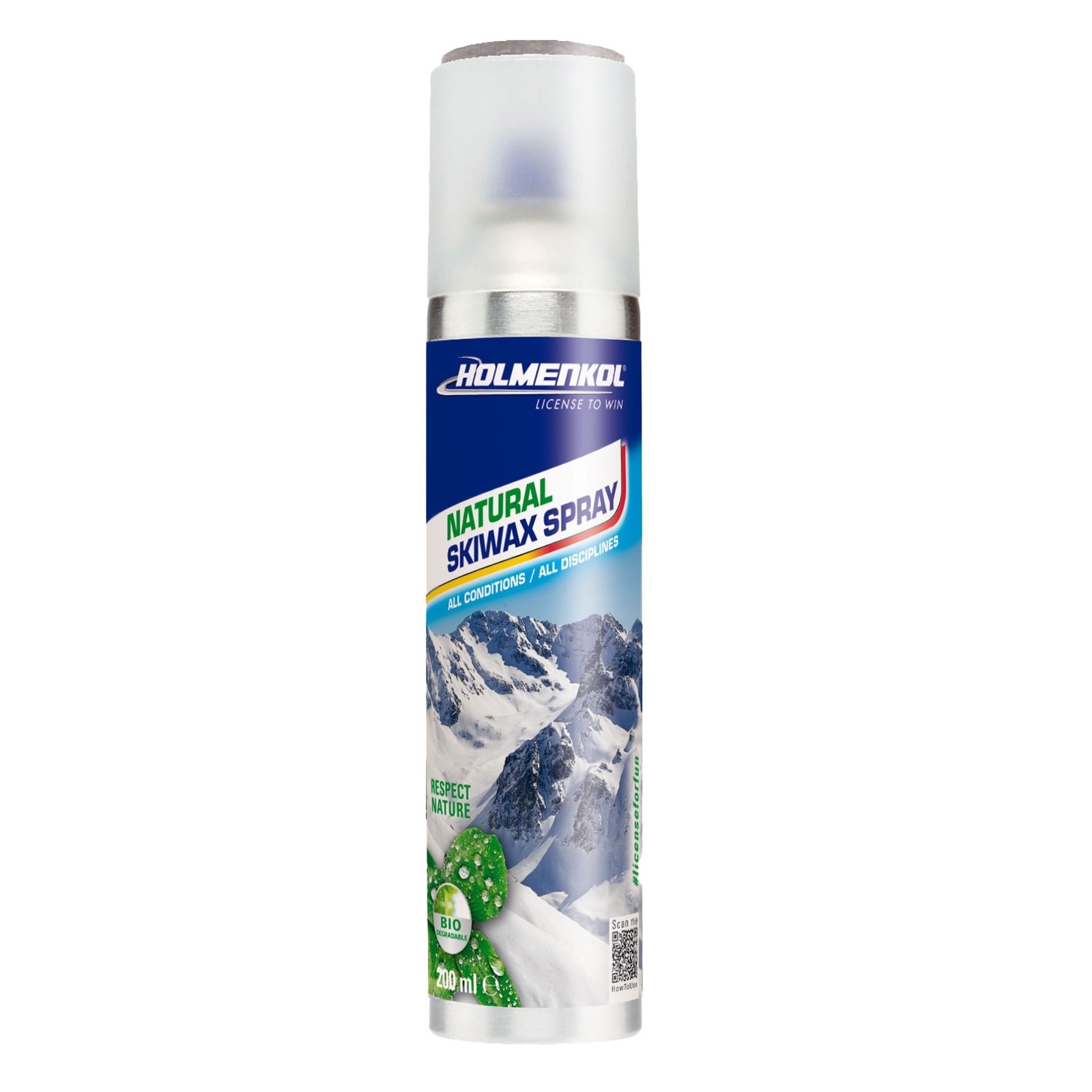 Holmenkol Natural Skiwax Spray 200 ml