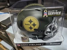 PITTSBURGH STEELERS  2025 SALUTE TO SERVICE Mini Speed NFL FOOTBALL NEW PACKAGE