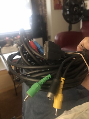 Sony RCA Component S-Video E41447-HCR 20276 Hitachi Video Cable