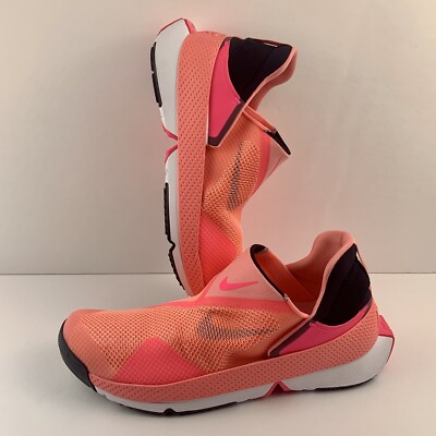 Nike Go FlyEase Pink Gaze Men's Size 11.5 Easy On Sneakers Shoes DZ4860-600