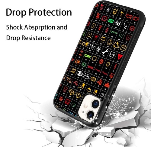 Anti scratch Case For iPhone SE XS XR Max 5 6 7 8 Plus symbols problem Dashboard - Picture 14 of 25