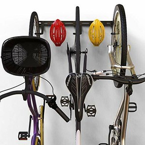 Wall Mount Bike Bicycle Cycling Storage Hanger Stand Rack Garage Repair Display
