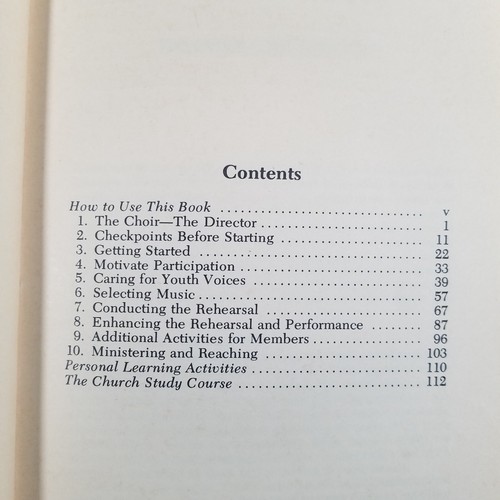 THE CARE AND FEEDING OF YOUR CHOIRS by Paul Bobbitt - 1975 Trade Paperback - Imagen 6 de 10