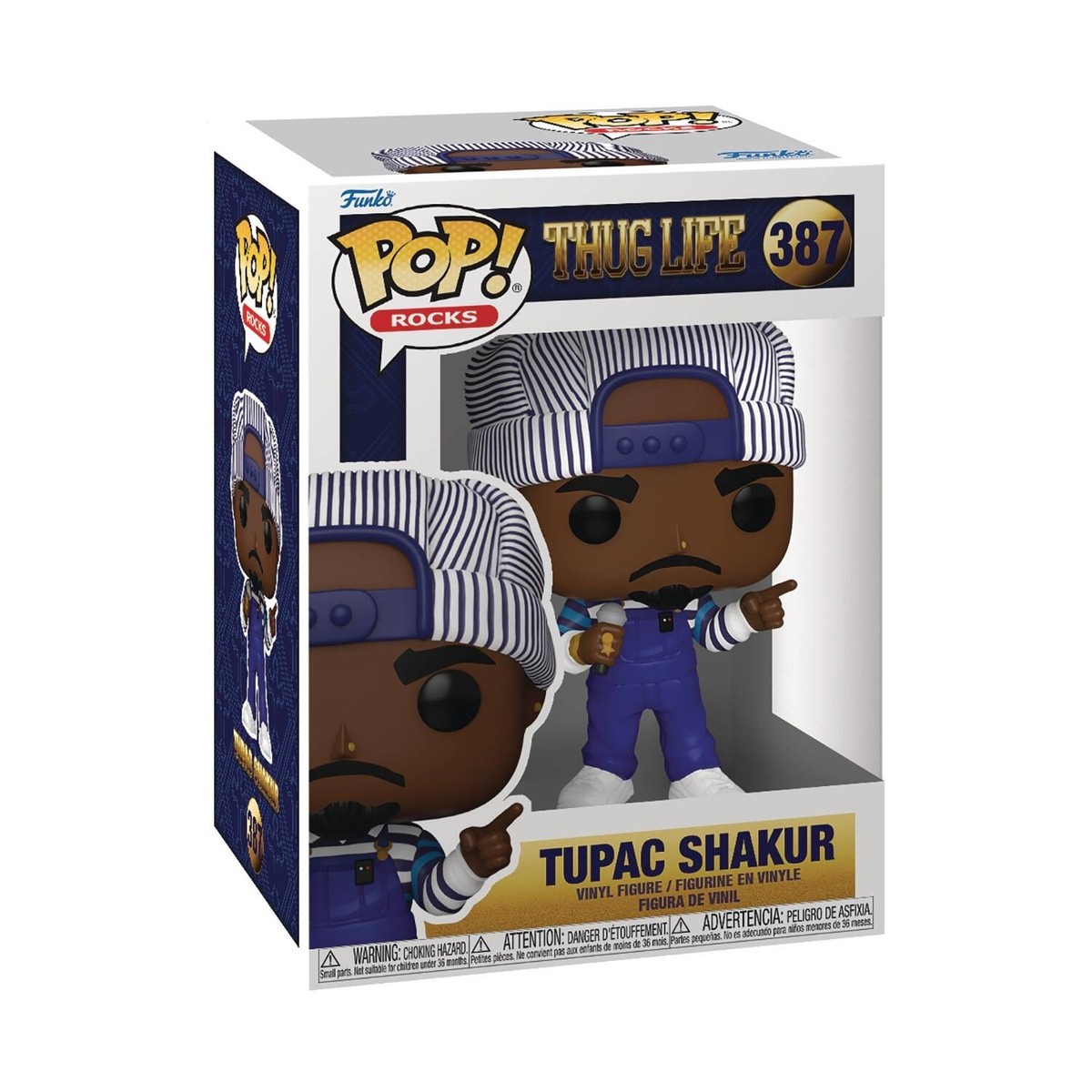 Pop! Rocks 90s Tupac Shakur #387 Vinyl Figure Funko 889698753975| eBay
