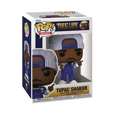 Pop! Rocks 90s Tupac Shakur #387 Vinyl Figure Funko 889698753975| eBay