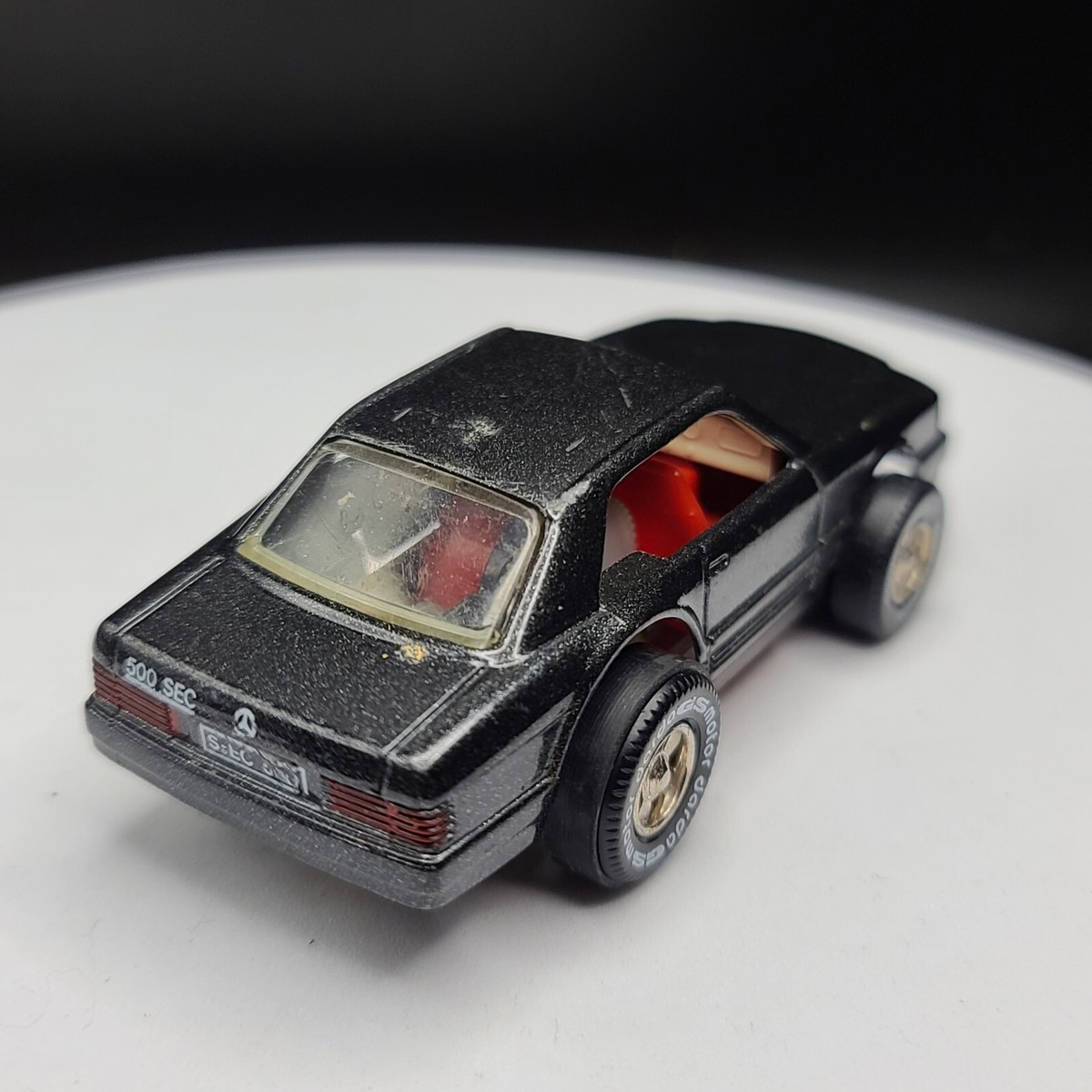 Darda Motors Mercedes-Benz 500 SEC (1980s Pullback Race Car) Rare