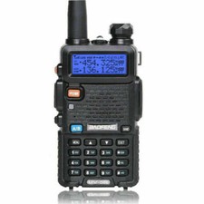 Baofeng UV-5R VHF/UHF Dual Band Two Way Ham Radio - Black