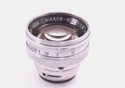 NIKKOR-S.C 5cm 50mm f1.4 Nippon Kogaku Lens NIKON S mount f/1.4