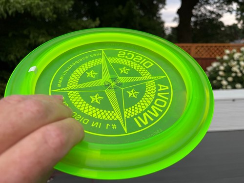 Champion Groove New Disc Golf Innova First Run Prototype Dayglo OOP PFN #1521 - Picture 4 of 8