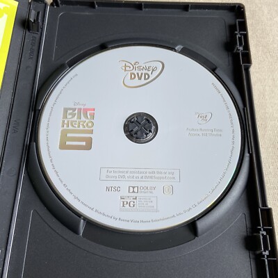 Disney: Big Hero 6 (DVD 2014) Animated Robot Baymax Japanese