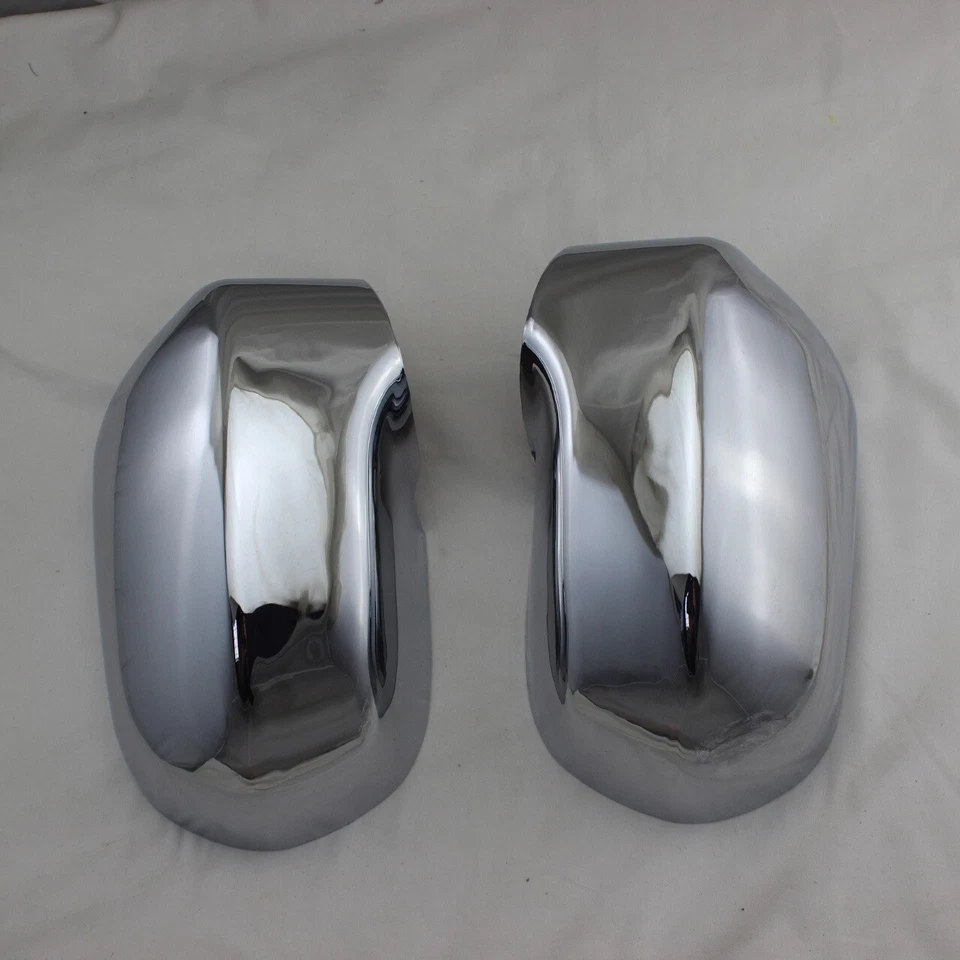 Chrome Rearview Mirror Side Lid Cover Trim For 2006-2011 Honda Civic Sedan 4DR - Image 3 of 3