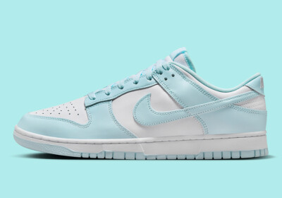 Nike Dunk Low Retro White Glacier Blue DV0833-104 sz 13 Men's