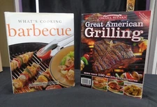 Omaha Steaks Great American Grilling & What's Cooking BBQ Cookbook lot