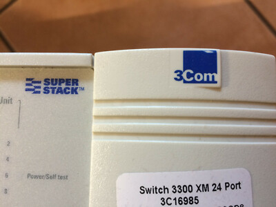 3Com 3C16985 SuperStack 3 Switch 3300 XM 24 Port 10/100 Switch