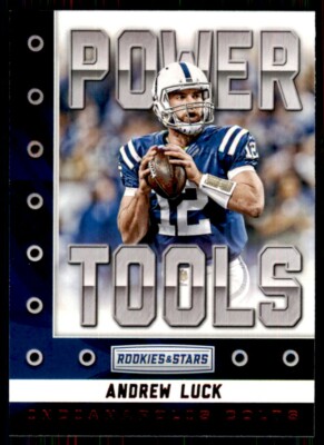 2016 Panini Rookies & Stars Power Tools Andrew Luck Indianapolis Colts #4