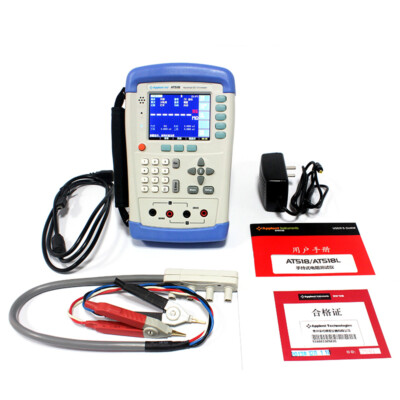 Handheld DC Resistance Milliohm Meter Tester 10μΩ～20MΩ Accuracy 0.05% Data Hold 