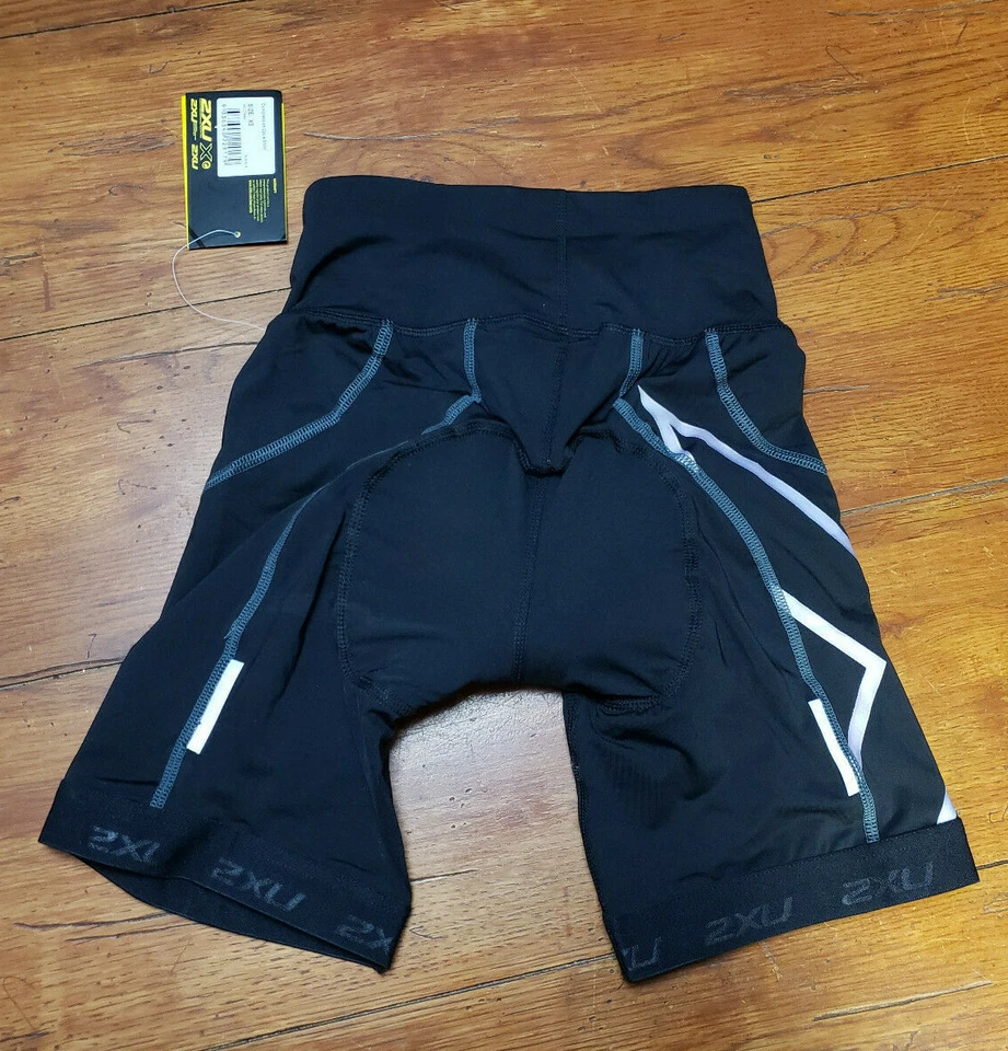 2XU Women's XS Cycling Shorts Fusion Pro Thick Padding Black Compression X-SMALL - Image 2 of 4