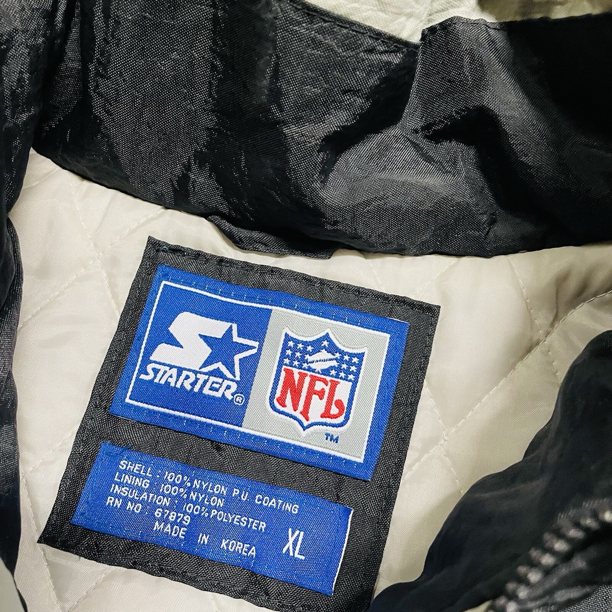 ウォームアップウェア 90s NFL raiders jacket ウォームアップウェア 90s NFL raiders jacket Vintage 90s NFL