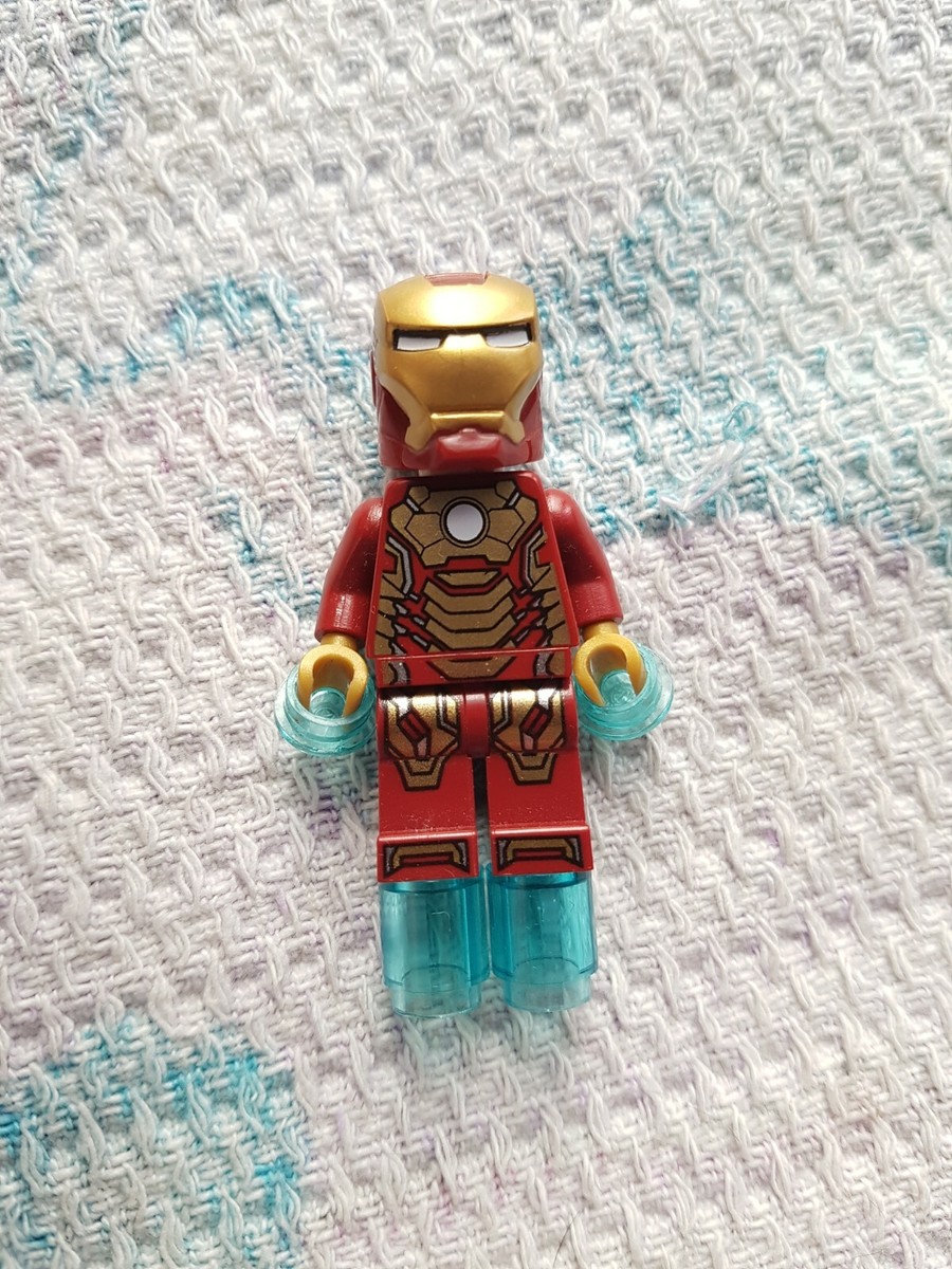 LEGO Iron Man Mark 42 Armor from set 76006 Extremis Sea Port Battle eBay