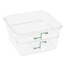 Cambro 2 qt Cam Square  Food Storage Container