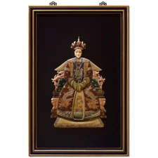US Seller - Shou Shan Stone Empress Chinese Wall Art