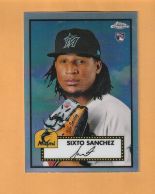 Sixto Sanchez 2021 Topps Chrome Platinum Anniversary Refractors #17 RC Rookie 6N