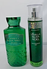 BATH & BODY WORKS  Vanilla Bean Noel BODY MIST CREAM LOTION SHOWER GEL U PICK