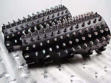 LEATHER SPIKES ARMBAND.(MDLG0008)..... EMBALMED