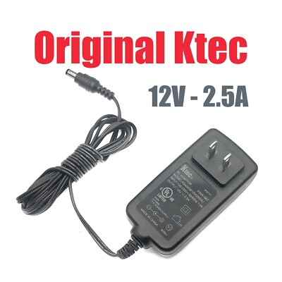 Neu Original Ktec AC Netzstecker Adapter 12V für Arris Frontier NVG448BQ Router