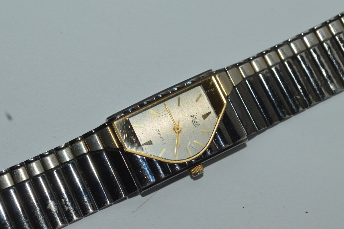 Lize Quartz Watch 20mm Akita Movement Circa 1990's Sold For Parts