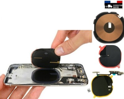  Ladebuchse NFC Laden Induktion ohne Folie Für  IPHONE 8/8 Plus/x / XR