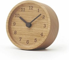 Lemnos MUKU desk clock Alder LC12-05 AD